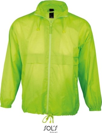 Obrázek SOL'S Surf Unisex větrovka neon lime