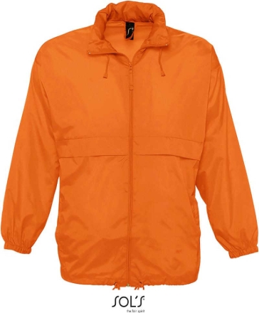 Obrázek SOL'S Surf Unisex větrovka oranžová