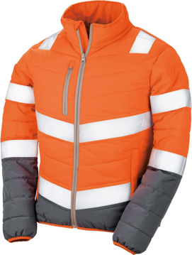 Obrázek Result R325F Dámská bezpečnostní bunda oranžová
