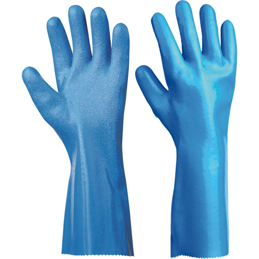 Obrázek z DG UNIVERSAL AS Chemické rukavice 40 cm modré 