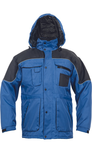 Obrázek z Cerva ULTIMO Pracovní zimní bunda modrá 