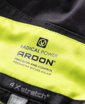 Obrázek z ARDON®CREATRON® Kalhoty do pasu černá neon 