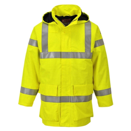 Obrázek Portwest S774 Reflexní bunda Bizflame Rain Hi-Vis Multi Lite žlutá