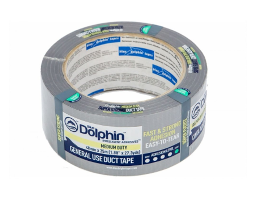 Obrázek z DOLPHIN Duct Tape Univerzální lepicí textilní páska 25 m 