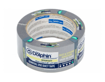 Obrázek DOLPHIN Duct Tape Univerzální lepicí textilní páska 50 m