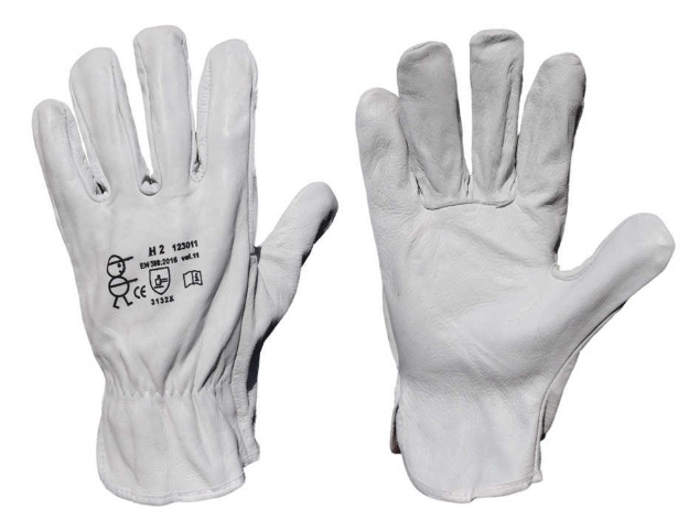 Obrázek z Prapor H2 Pracovní celokožené rukavice 