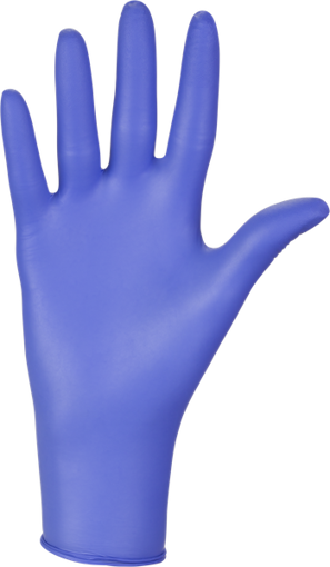 Obrázek z MERCATOR nitrylex® basic dark blue jednorázové rukavice 
