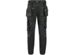 Obrázek z CXS LEONIS Pracovní kalhoty černé s šedými doplňky 