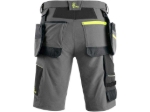 Obrázek z CXS NAOS Montérkové kraťasy šedo-černé 
