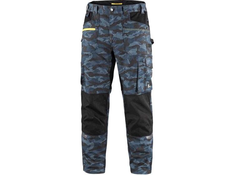 Obrázek z CXS STRETCH Pracovní kalhoty maskáčové 