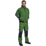 Obrázek z Australian Line STANMORE NEW Pracovní mikina zelená/černá 