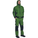 Obrázek z Australian Line STANMORE NEW Pracovní mikina zelená/černá 