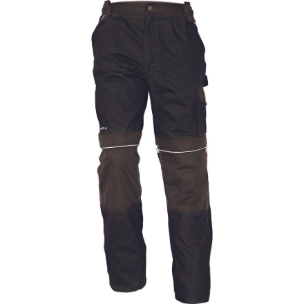 Obrázek Australian Line STANMORE Pracovní kalhoty do pasu tm.hnědá