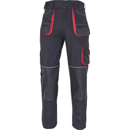 Obrázek FF CARL BE-01-003 Pracovní kalhoty do pasu černá