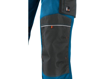 Obrázek z CXS SIRIUS TRISTAN Pracovní kalhoty s laclem modro-šedé 