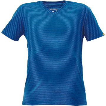Obrázek Cerva NOYO ESD Antistatické V-tričko royal modrá