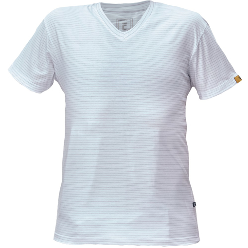 Obrázek z Cerva NOYO ESD Antistatické V-tričko bílá 