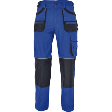 Obrázek FF CARL BE-01-003 Pracovní kalhoty do pasu modré