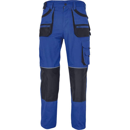 Obrázek z FF CARL BE-01-003 Pracovní kalhoty do pasu modré 