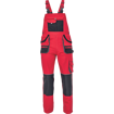 Obrázek z FF CARL BE-01-004 Pracovní kalhoty s laclem červené 