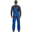 Obrázek z FF CARL BE-01-004 Pracovní kalhoty s laclem modré 