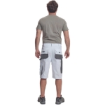 Obrázek z FF CARL BE-01-009 Pracovní šortky bílé 