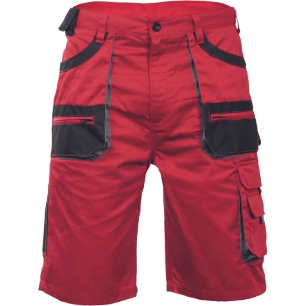 Obrázek FF CARL BE-01-009 Pracovní šortky červené