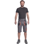 Obrázek z FF CARL BE-01-009 Pracovní šortky šedé 