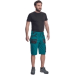 Obrázek z FF CARL BE-01-009 Pracovní šortky zelené 