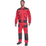 Obrázek z FF HANS Pracovní bunda červená 