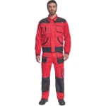 Obrázek z FF HANS Pracovní bunda červená 