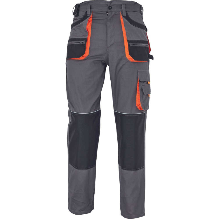 Obrázek z FF HANS Pracovní kalhoty do pasu šedé 