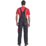 Obrázek z FF HANS Pracovní kalhoty s laclem černé 