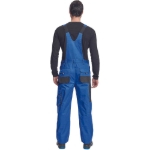 Obrázek z FF HANS Pracovní kalhoty s laclem modré 