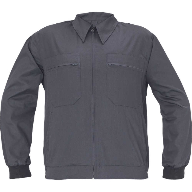 Obrázek z FF JOHAN Pracovní bunda šedá 