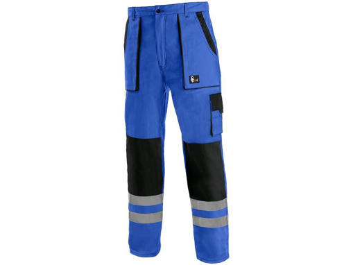 Obrázek z CXS LUXY BRIGHT Pracovní kalhoty do pasu modro / černé 