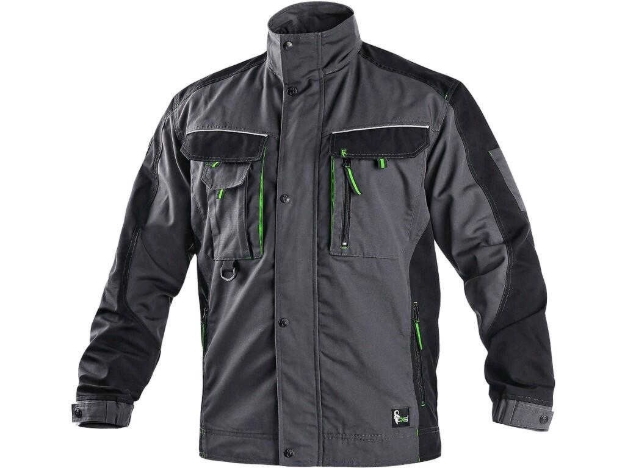 Obrázek z CXS SIRIUS LUCIUS Montérková blůza zkrácená šedo-zelená 