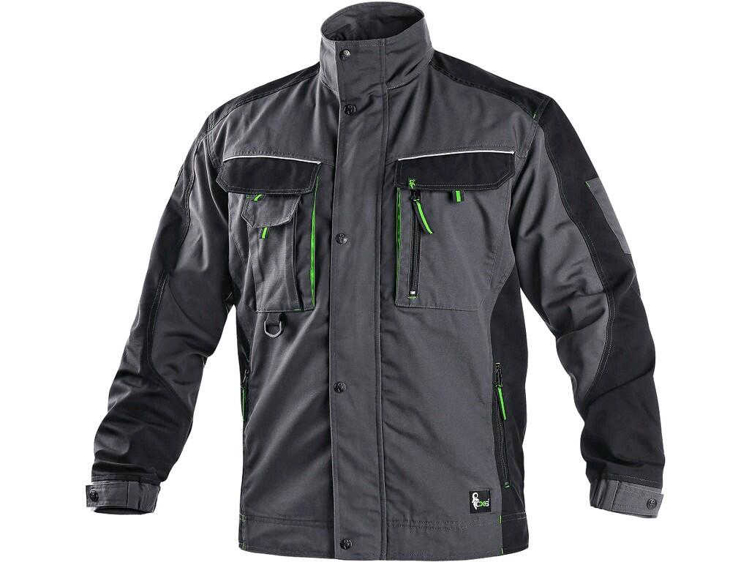 Obrázek z CXS SIRIUS LUCIUS Montérková blůza zkrácená šedo-zelená 