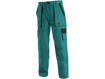 Obrázek z CXS LUXY ELENA Pracovní kalhoty do pasu zeleno / černá 