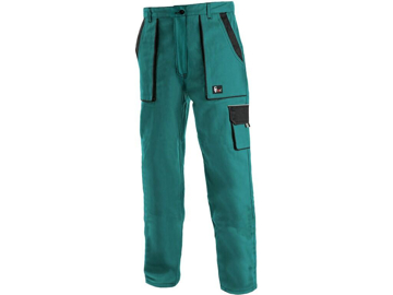 Obrázek CXS LUXY ELENA Pracovní kalhoty do pasu zeleno / černá