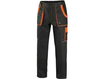 Obrázek CXS LUXY JOSEF Pracovní kalhoty do pasu černo / oranžová