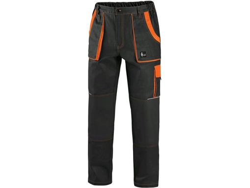 Obrázek z CXS LUXY JOSEF Pracovní kalhoty do pasu černo / oranžová 