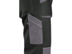 Obrázek z CXS LUXY JOSEF Pracovní kalhoty do pasu černo / šedá 