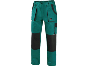 Obrázek CXS LUXY JOSEF Pracovní kalhoty do pasu zeleno / černá