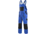 Obrázek z CXS LUXY MARTIN Pracovní kalhoty s laclem zimní modro / černé 