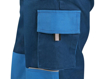 Obrázek z CXS LUXY JOSEF Pracovní kalhoty do pasu modro / modré 