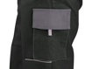 Obrázek z CXS LUXY ROBIN Pracovní kalhoty s laclem černo / šedá 
