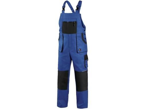 Obrázek z CXS LUXY ROBIN Pracovní kalhoty s laclem modro / černá 