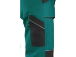 Obrázek z CXS LUXY ROBIN Pracovní kalhoty s laclem zeleno / černá 