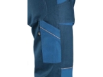 Obrázek z CXS LUXY ROBIN Pracovní kalhoty s laclem petrol / petrolová 